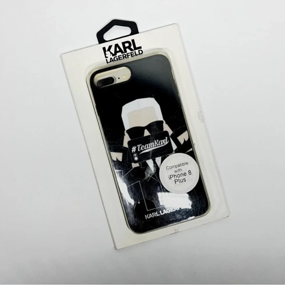 Karl Lagerfeld Mens Luxury Designer iPhone 8 Plus Case The Photographer
